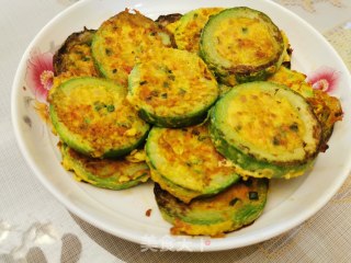 鸡蛋西葫芦肉饼的做法步骤：9