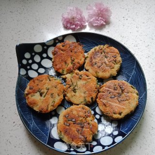 豆渣饼的做法步骤：5