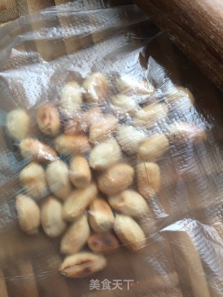 黑芝麻花生青团的做法步骤：1