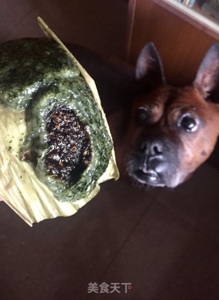 黑芝麻花生青团的做法步骤：11