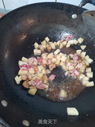超下饭的简易版炒酱的做法步骤：3