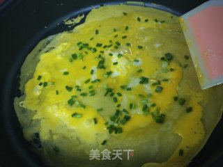 鸡蛋灌饼的做法步骤：9