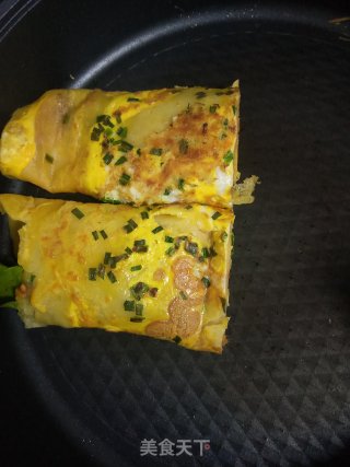鸡蛋灌饼的做法步骤：15