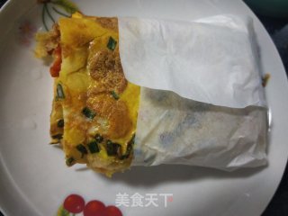 鸡蛋灌饼的做法步骤：16