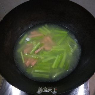鲜汤莴笋的做法步骤：5