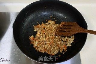 肉末笋干青团的做法步骤：13