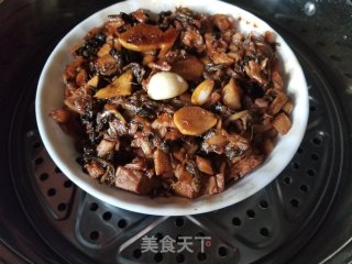 梅菜扣肉的做法步骤：19