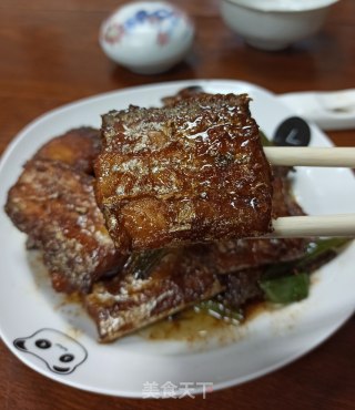 家常红烧带鱼的做法步骤：8