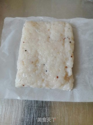 油炸粢饭糕的做法步骤：2