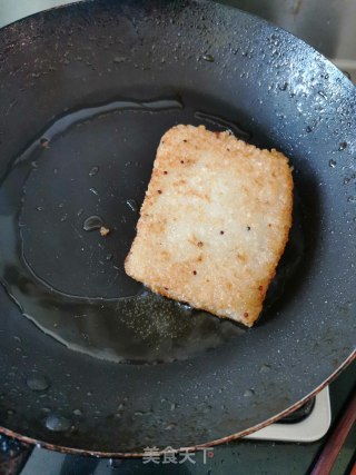 油炸粢饭糕的做法步骤：6