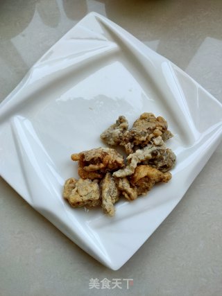 菊花芽酥肉汤的做法步骤：2