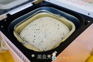 10个月以上辅食芝麻黑麦吐司面包的做法步骤：5