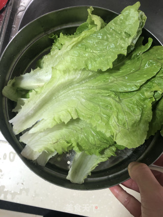 蚝油生菜的做法步骤：1