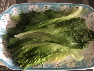 蚝油生菜的做法步骤：3