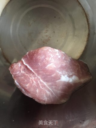 枸杞叶肉丝汤的做法步骤：3