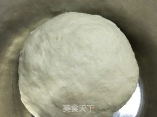 奶油蜂蜜排包（中种法）的做法步骤：1