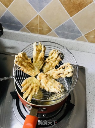 炸杏鲍菇的做法步骤：8