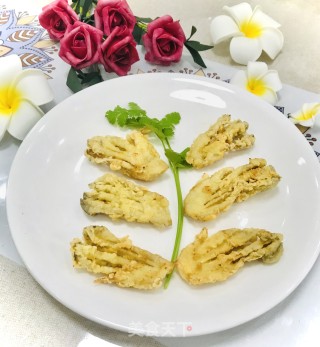 炸杏鲍菇的做法步骤：9