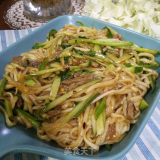 牛肉丝拌面的做法步骤：11