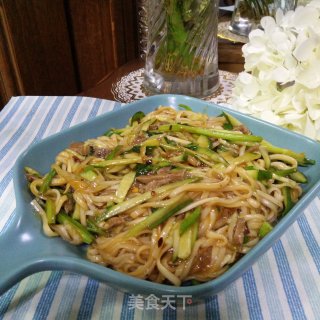 牛肉丝拌面的做法步骤：12