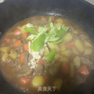 牛腱子炖土豆红萝卜的做法步骤：8