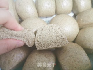 黑全麦馒头的做法步骤：8