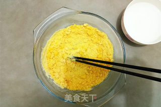 韭菜糊饼的做法步骤：2