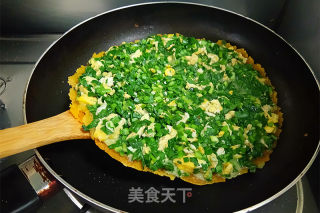 韭菜糊饼的做法步骤：13