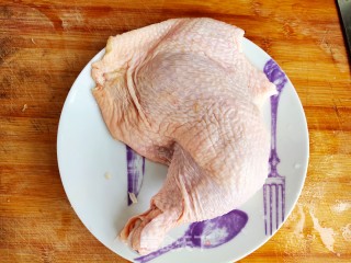 烤鸡腿肉的做法步骤：1