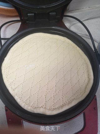 美味披萨～电饼铛版的做法步骤：6