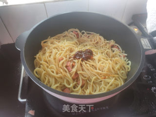 酱香炒面的做法步骤：9