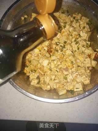 鲜嫩多汁豆腐包的做法步骤：9