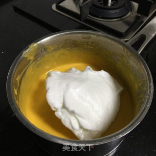 南瓜戚风蛋糕的做法步骤：7