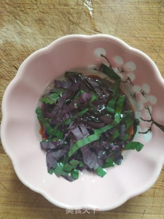 紫苏叶酱油蒸陈村粉的做法步骤：5
