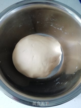 无黄油版蜂蜜牛角包的做法步骤：3