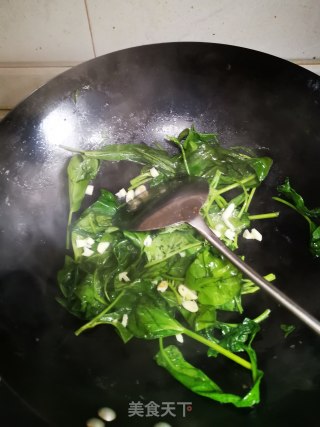 空心菜叶的做法步骤：4