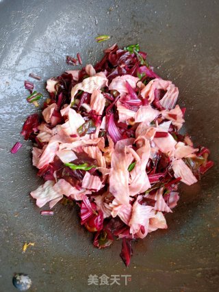 蒜香紫菠菜干豆皮的做法步骤：13