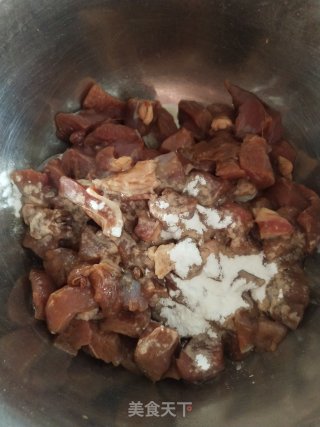 孜然羊肉的做法步骤：6