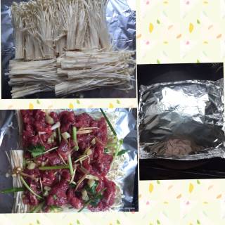锡纸牛肉的做法步骤：3