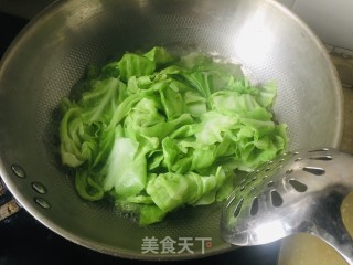 白灼甘蓝的做法步骤：2
