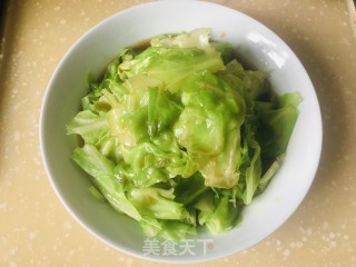 白灼甘蓝的做法步骤：8