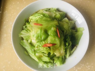 白灼甘蓝的做法步骤：9