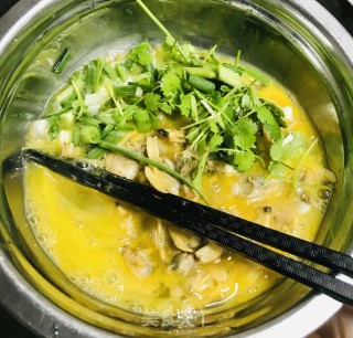 花甲炒蛋的做法步骤：6