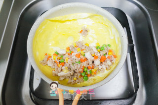 12个月以上杂蔬鸡肉包饭的做法步骤：9