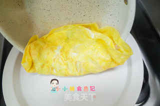 12个月以上杂蔬鸡肉包饭的做法步骤：10