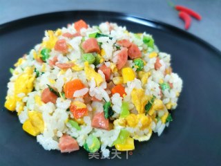 蛋炒饭的做法步骤：10