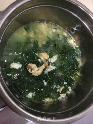艾叶蛋汤的做法步骤：7