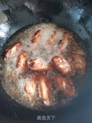 可乐鸡翅的做法步骤：7