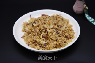 五花肉洋葱炒饭的做法步骤：11