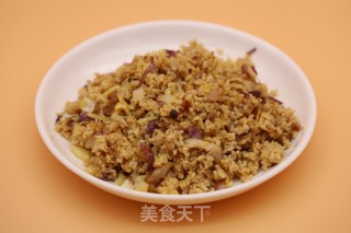五花肉洋葱炒饭的做法步骤：12